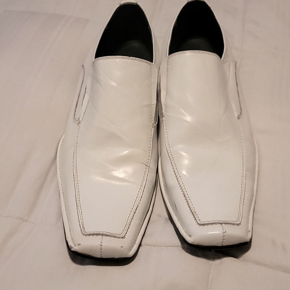 White Aldo dressing shoes
